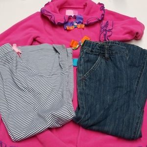 Goodlad Coat Gymboree & So Pants Little Girl's Clothes Size 4